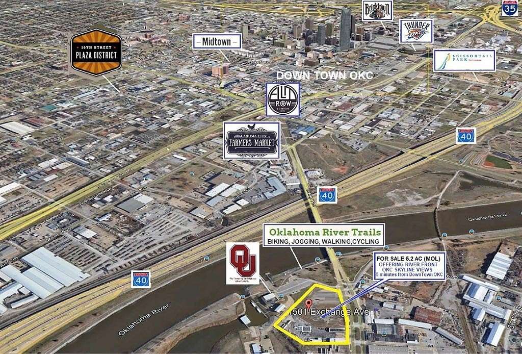 5.24 Acres of Commercial Land for Sale in Oklahoma City, Oklahoma