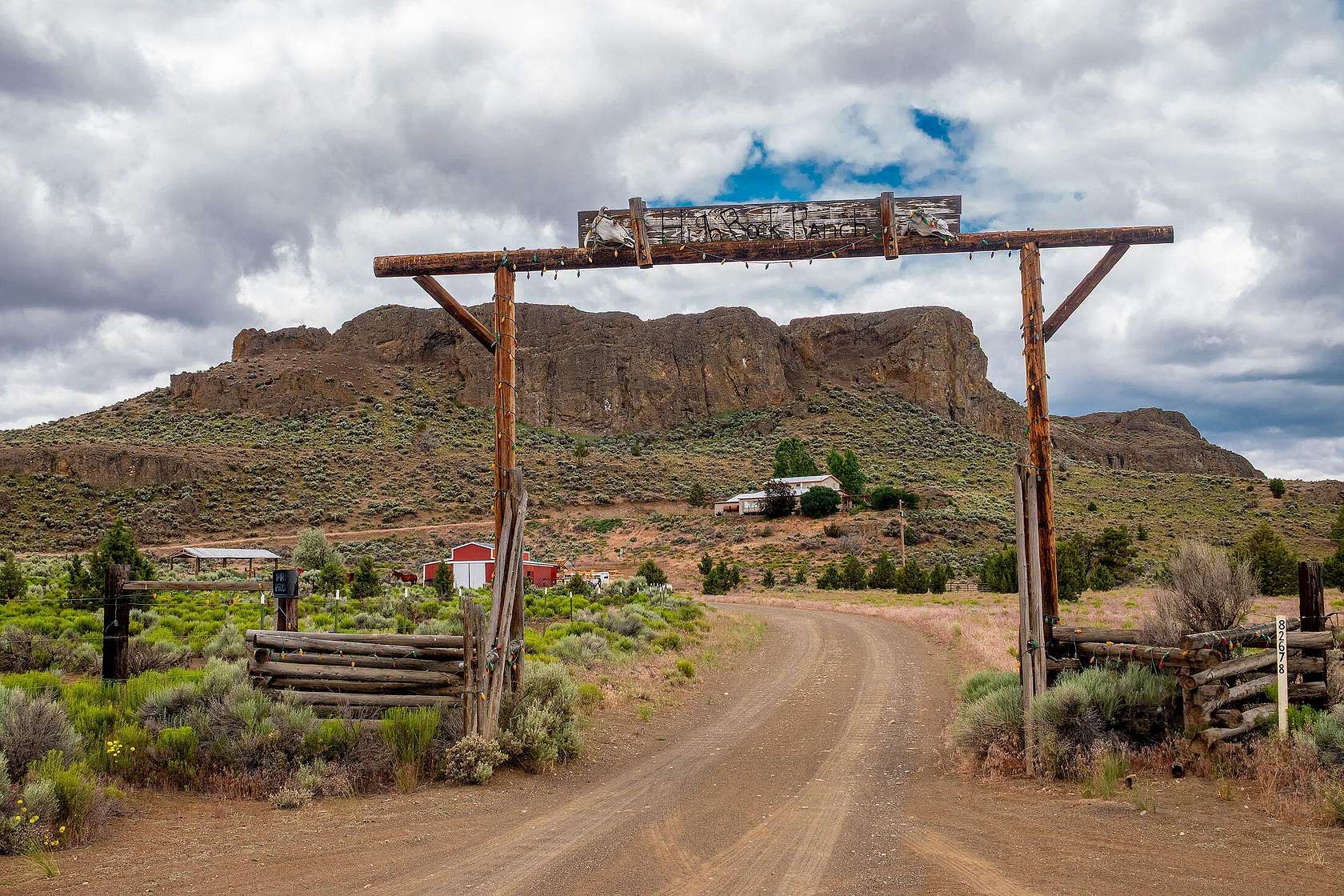 40 Acres of Land with Home for Sale in Christmas Valley, Oregon