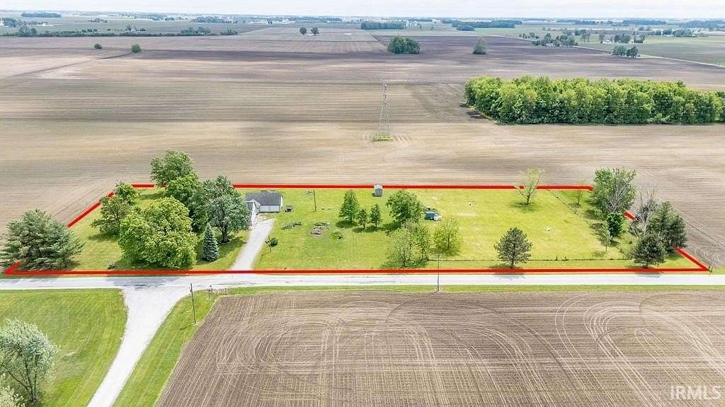 3 Acres of Residential Land with Home for Sale in Swayzee, Indiana