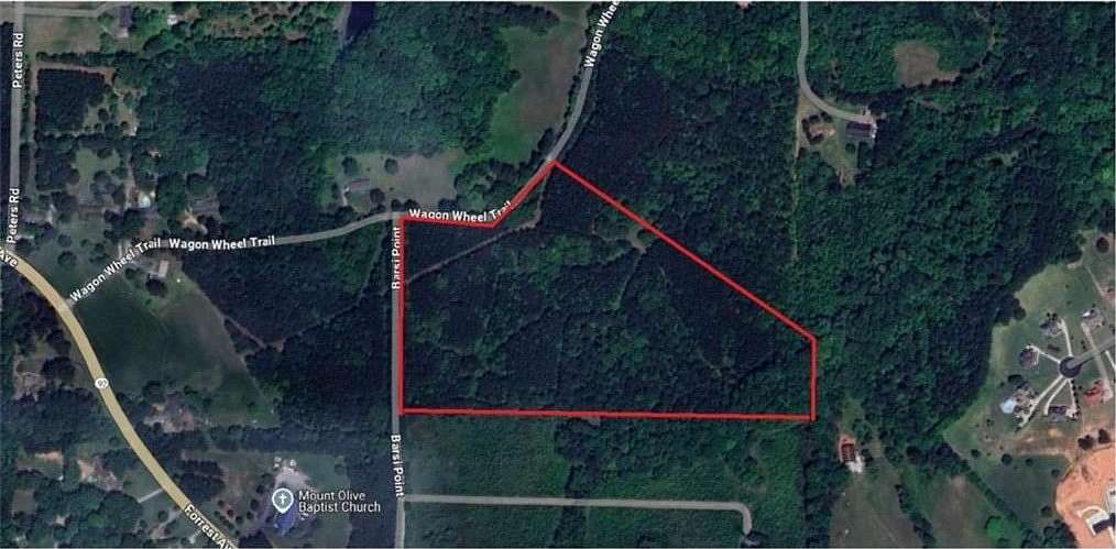 24.5 Acres of Recreational Land for Sale in Fayetteville, Georgia