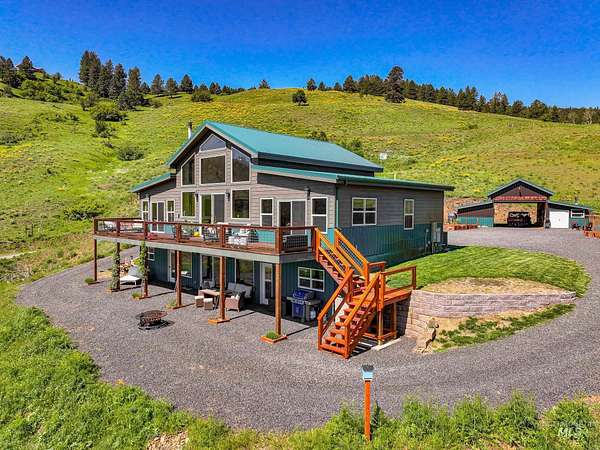 20.8 Acres of Agricultural Land with Home for Sale in Riggins, Idaho