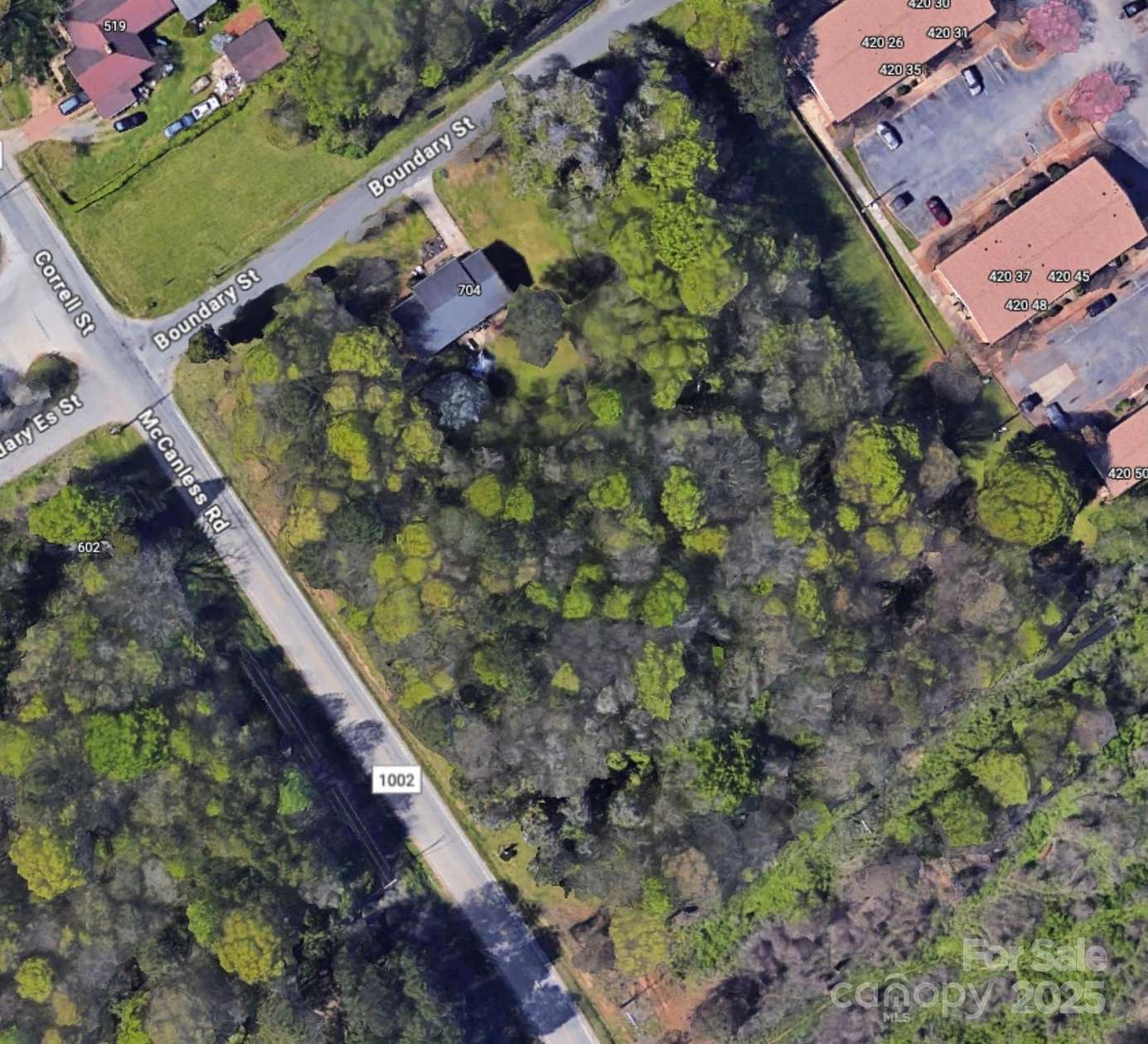 2.3 Acres of Residential Land for Sale in Spencer, North Carolina
