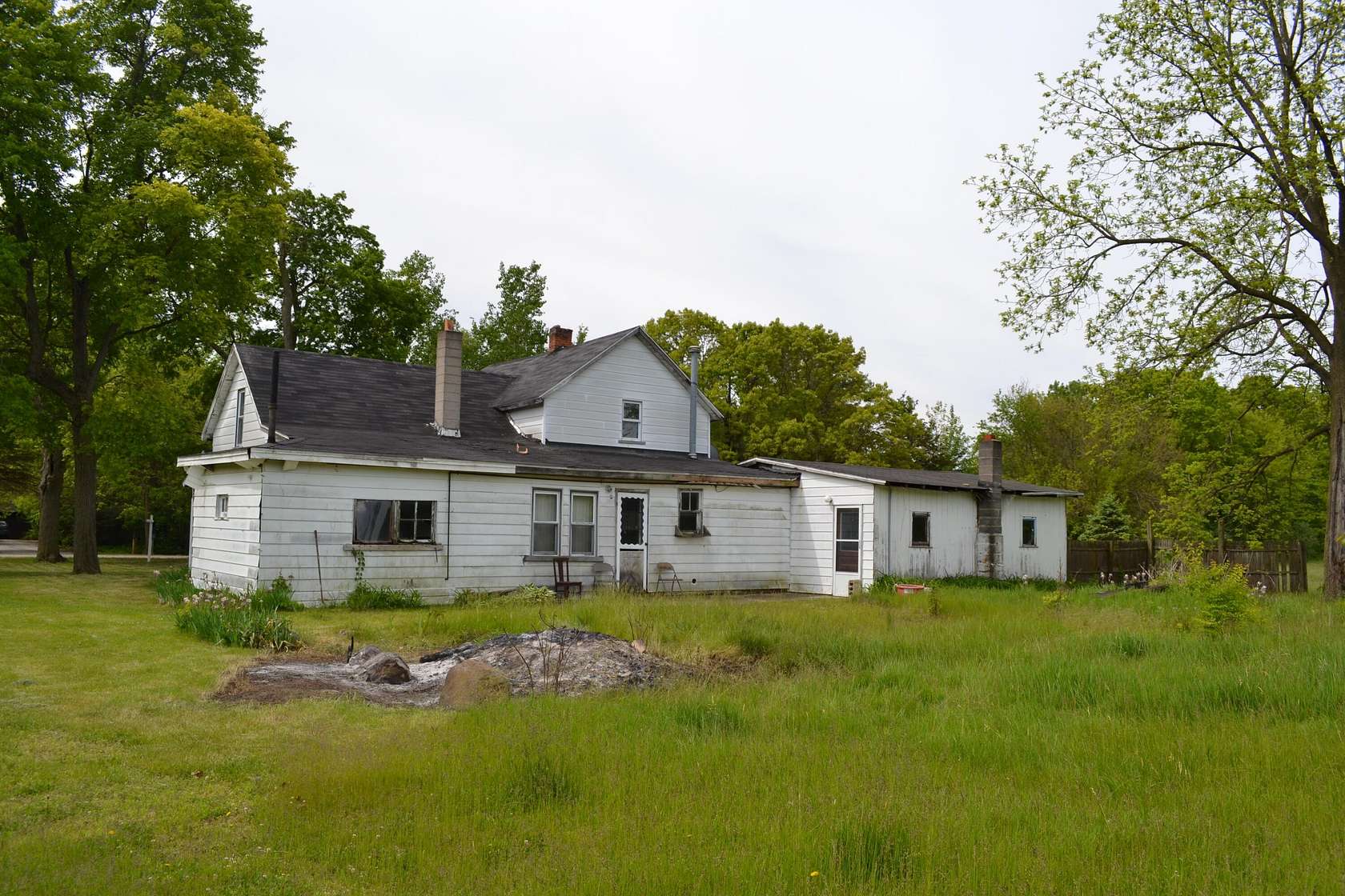 36.9 Acres of Land with Home for Sale in Milan, Michigan