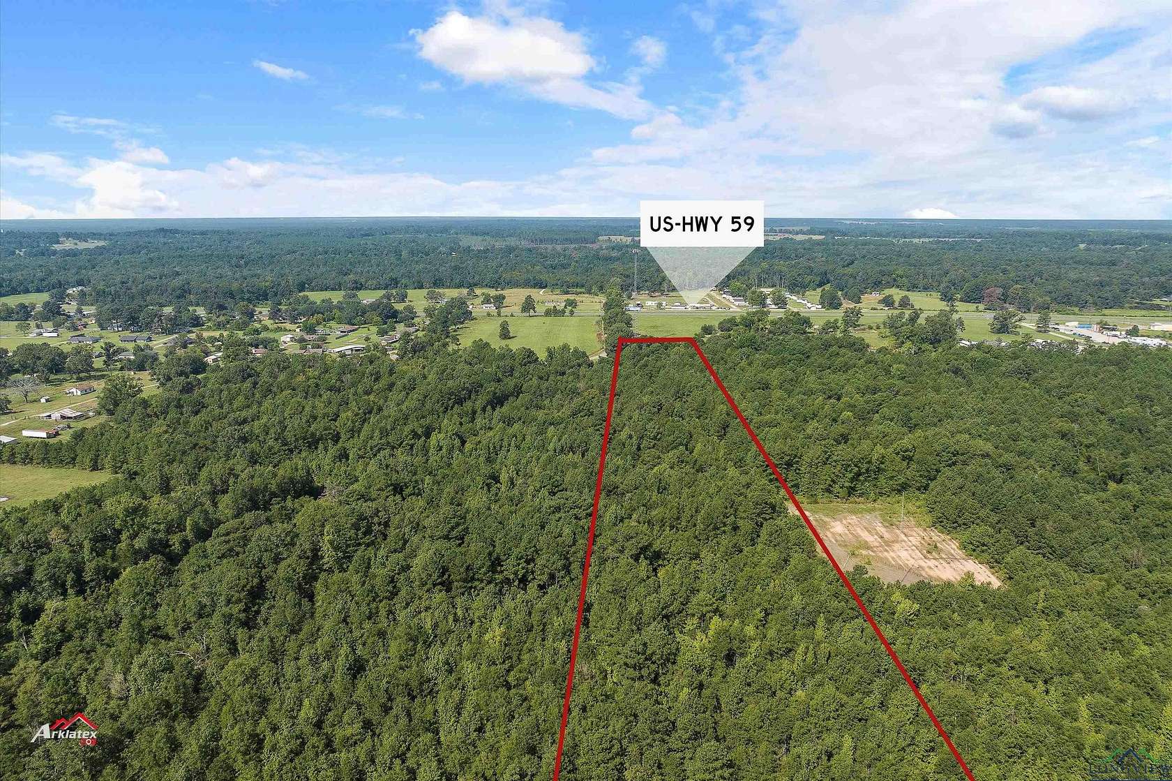 19.5 Acres of Recreational Land for Sale in Marshall, Texas
