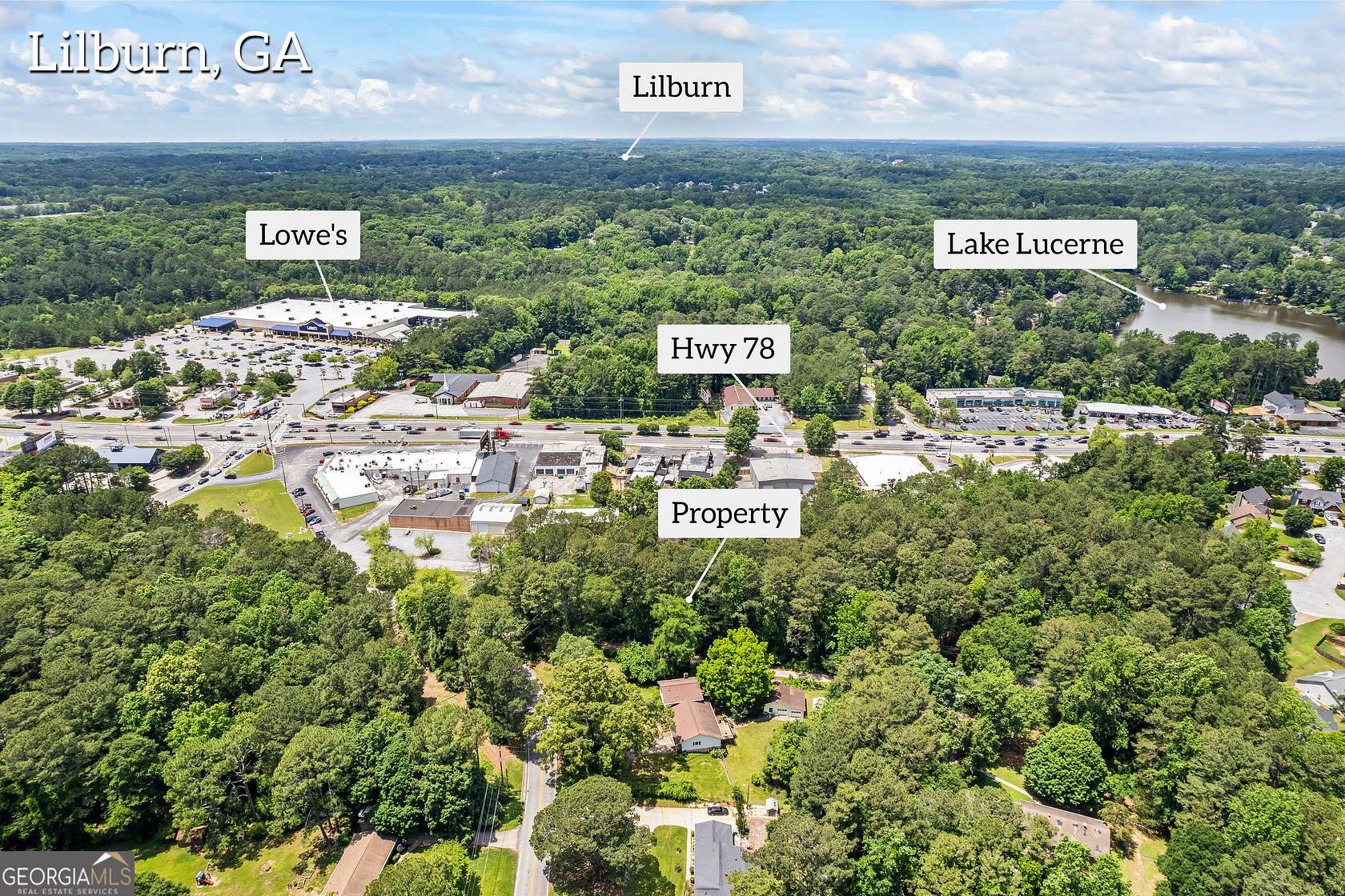 1 Acre of Commercial Land for Sale in Lilburn, Georgia