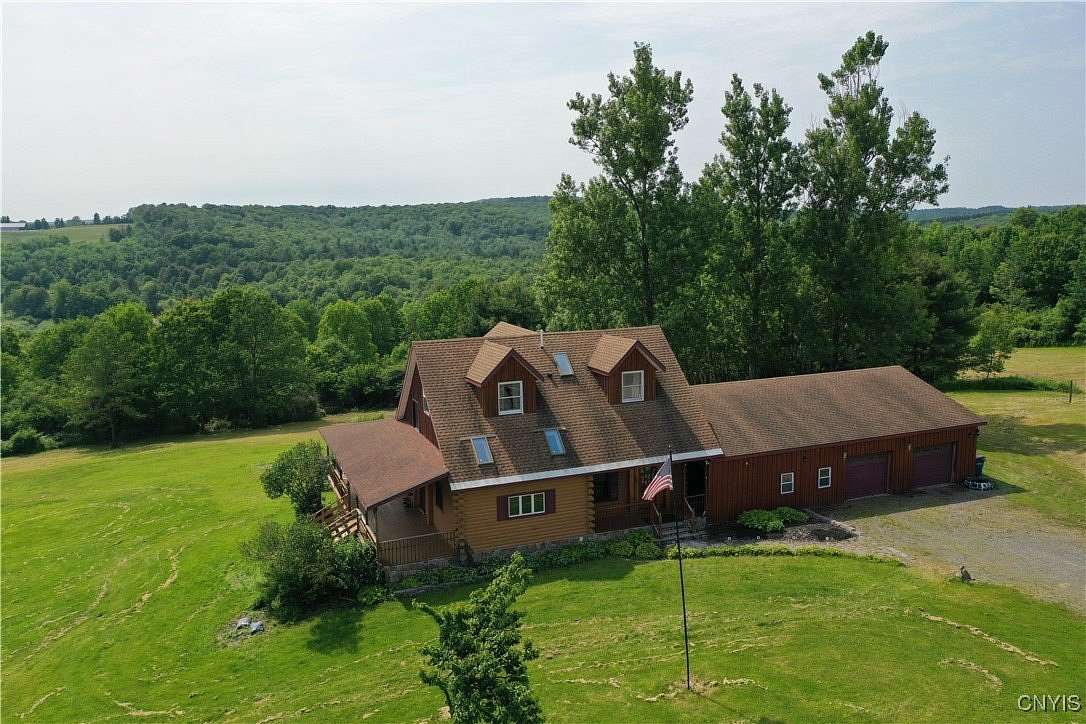 43.5 Acres of Recreational Land with Home for Sale in Marathon, New York