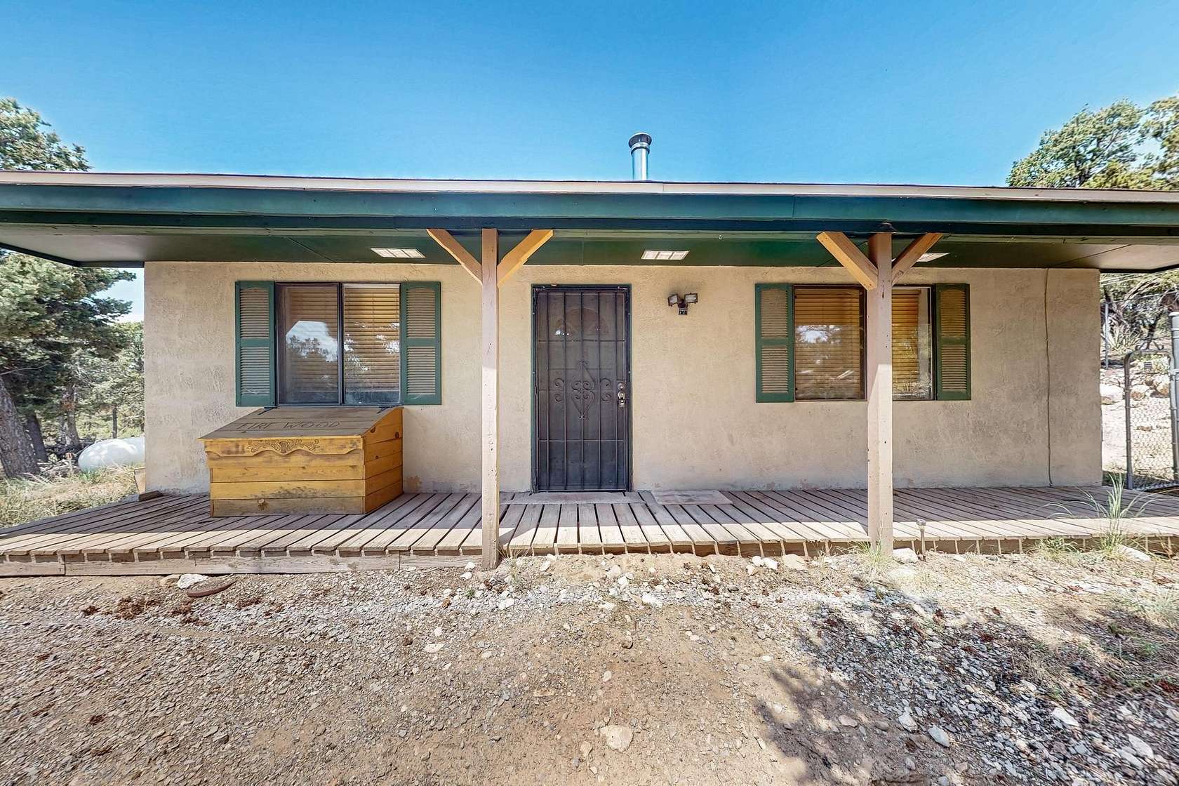 6.5 Acres of Residential Land with Home for Sale in Edgewood, New Mexico