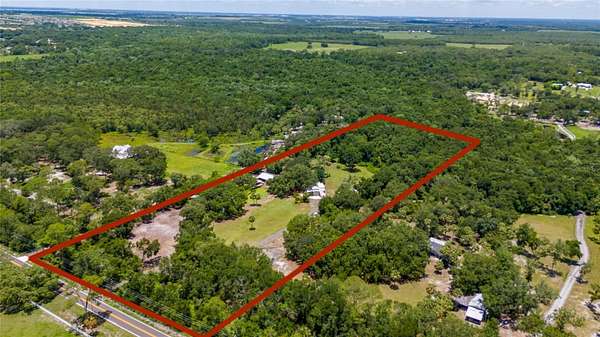 9.88 Acres of Residential Land with Home for Sale in Lake Wales, Florida