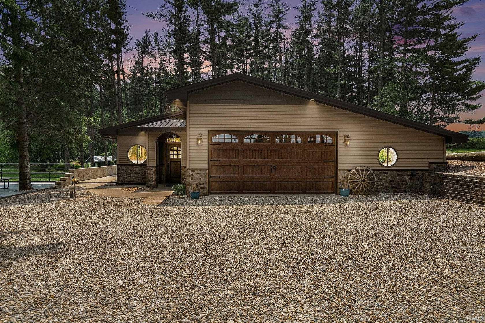 10 Acres of Recreational Land with Home for Sale in Angola, Indiana