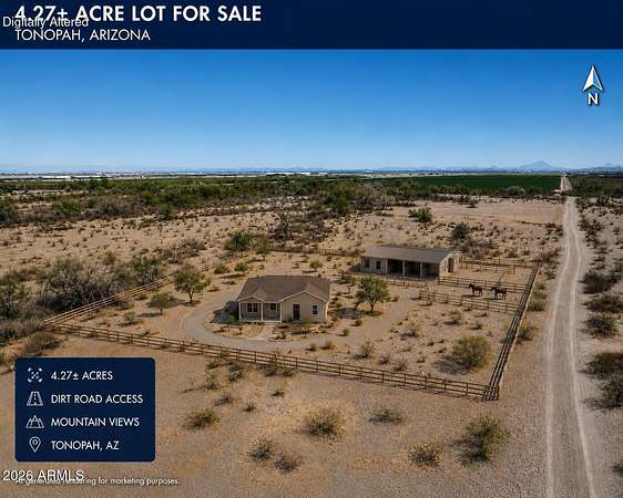 4.27 Acres of Residential Land for Sale in Tonopah, Arizona