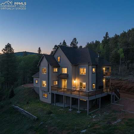 2.18 Acres of Residential Land with Home for Sale in Cripple Creek, Colorado