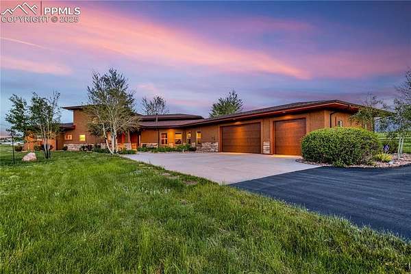 6.73 Acres of Land with Home for Sale in Colorado Springs, Colorado