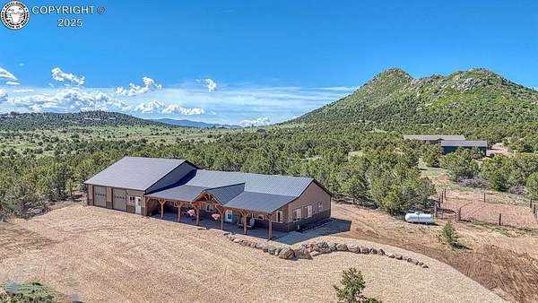 35.2 Acres of Land with Home for Sale in Westcliffe, Colorado