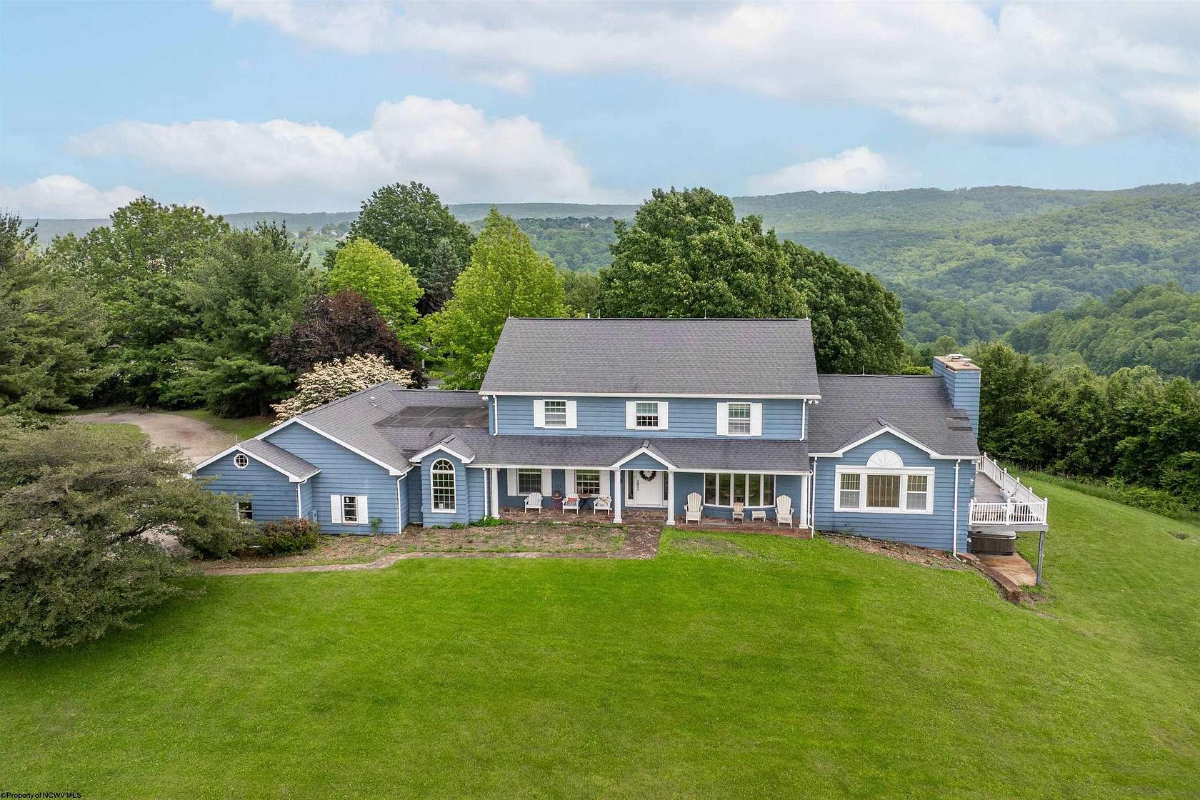 4.5 Acres of Residential Land with Home for Sale in Morgantown, West Virginia