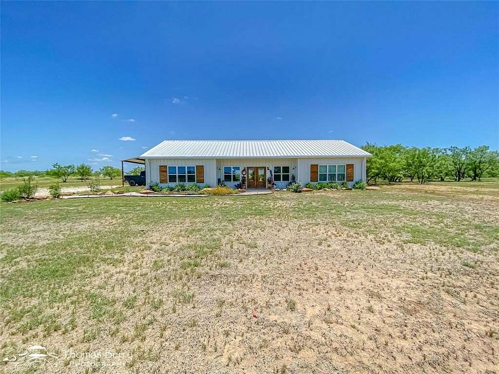39.5 Acres of Agricultural Land with Home for Sale in Moran, Texas