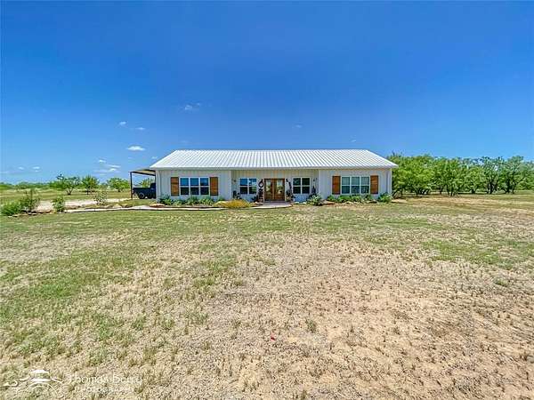 39.5 Acres of Agricultural Land with Home for Sale in Moran, Texas
