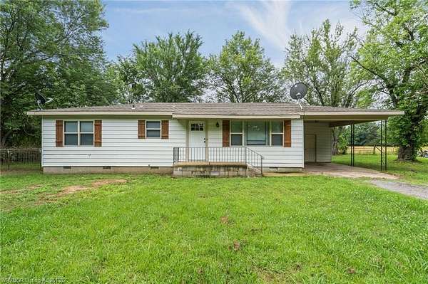 84 Acres of Land with Home for Sale in Greenwood, Arkansas