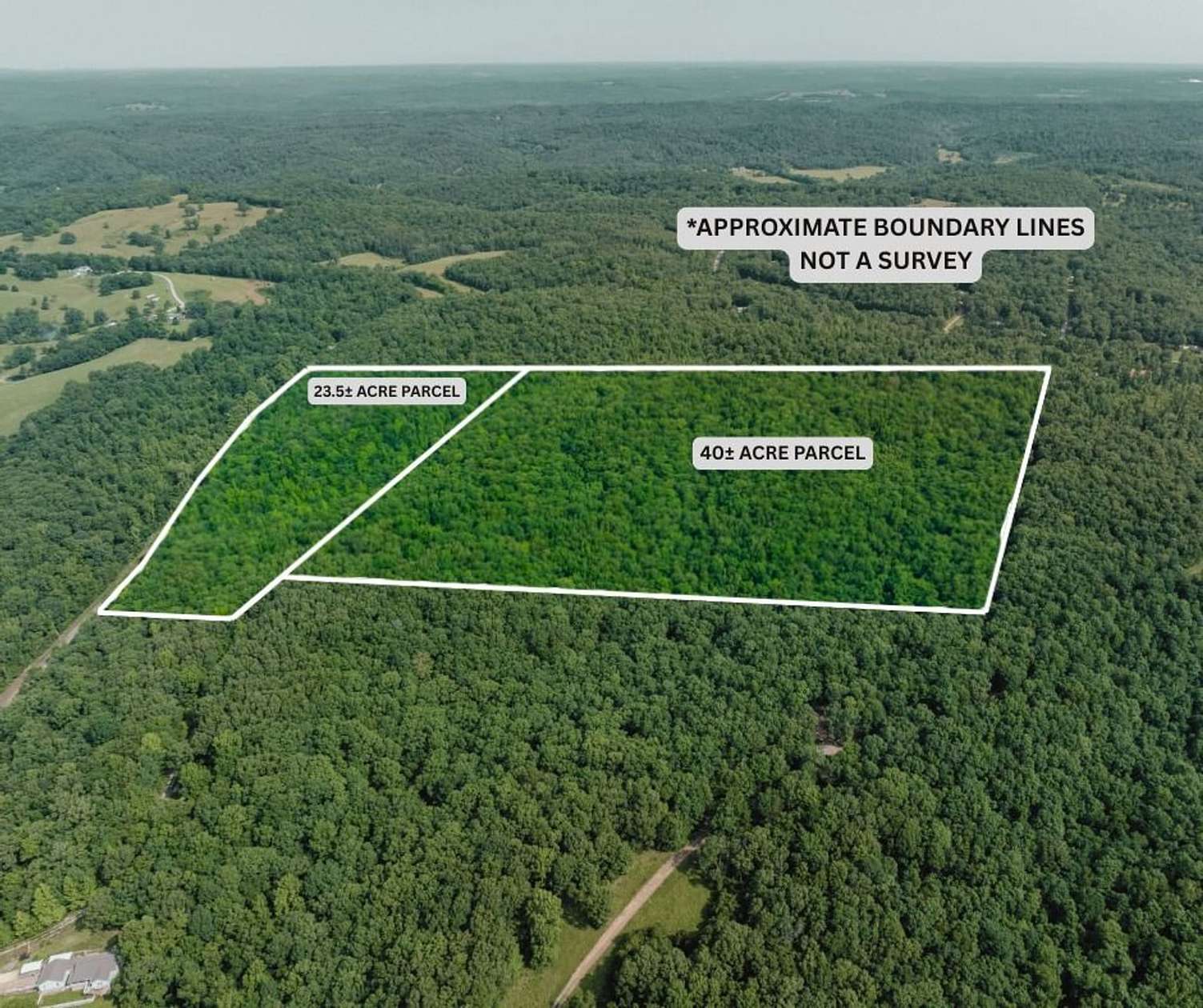 66 Acres of Recreational & Residential Land for Sale in Batesville, Arkansas