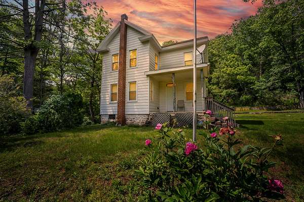 47.7 Acres of Land with Home for Sale in Lehighton, Pennsylvania