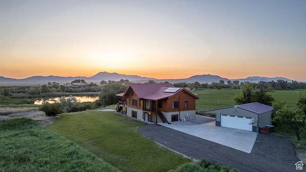 3 Acres of Residential Land with Home for Sale in Benson, Utah