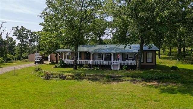 30 Acres of Recreational Land with Home for Sale in Okemah, Oklahoma