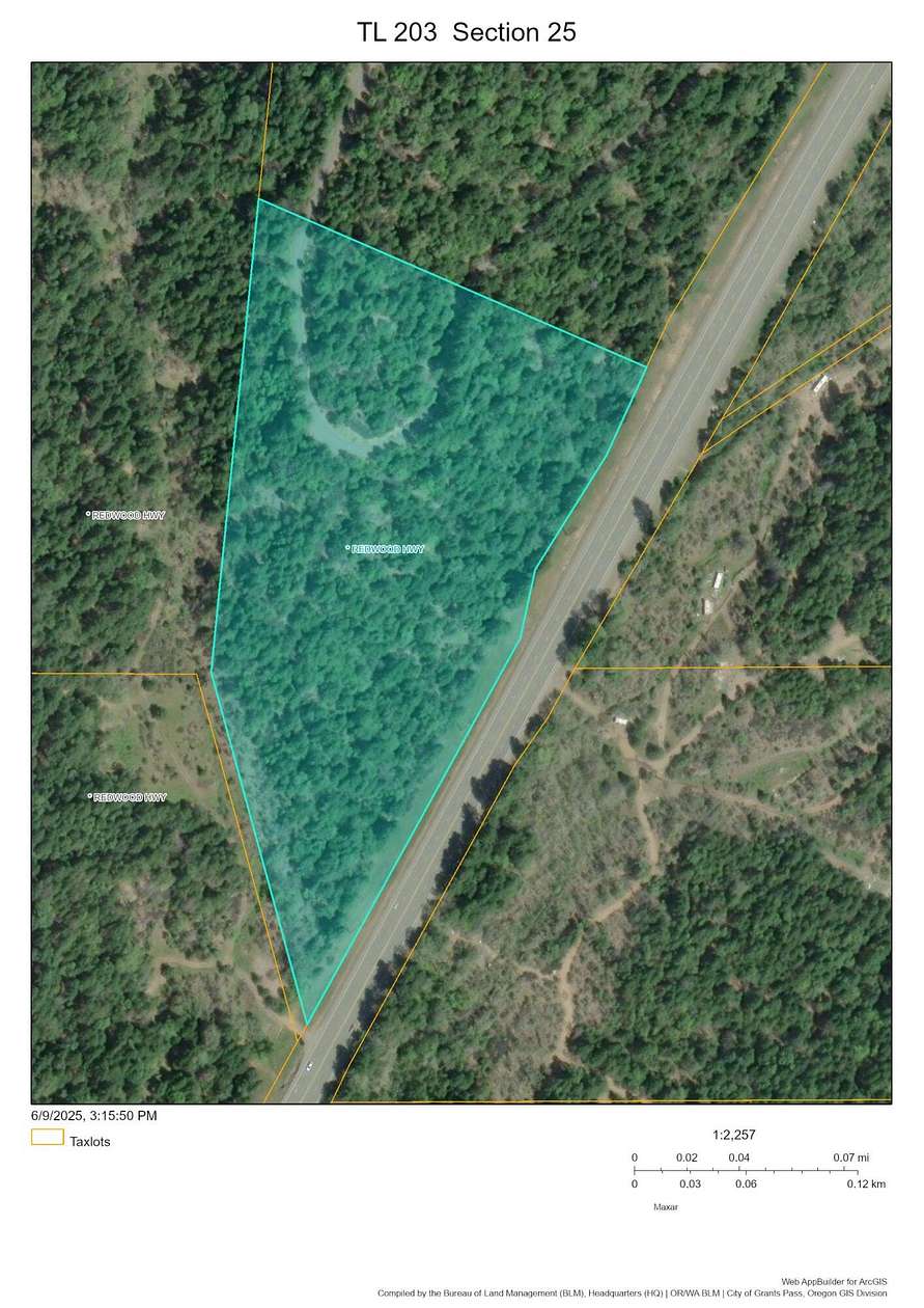 12.8 Acres of Land for Sale in Selma, Oregon