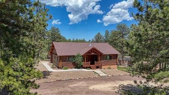 4 Acres of Residential Land with Home for Sale in Westcliffe, Colorado