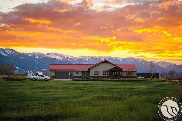 4.1 Acres of Residential Land with Home for Sale in Roberts, Montana