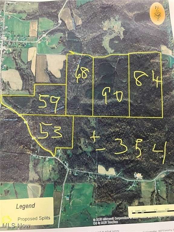 356 Acres of Recreational Land for Sale in McConnelsville, Ohio
