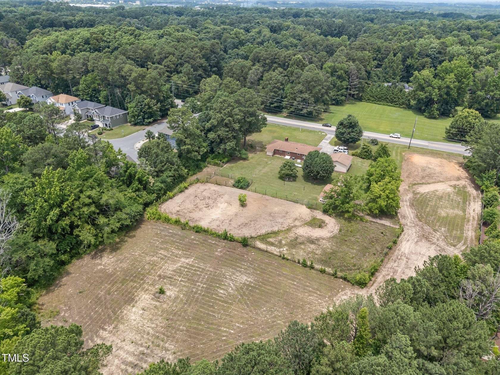 4 Acres of Land with Home for Sale in Raleigh, North Carolina