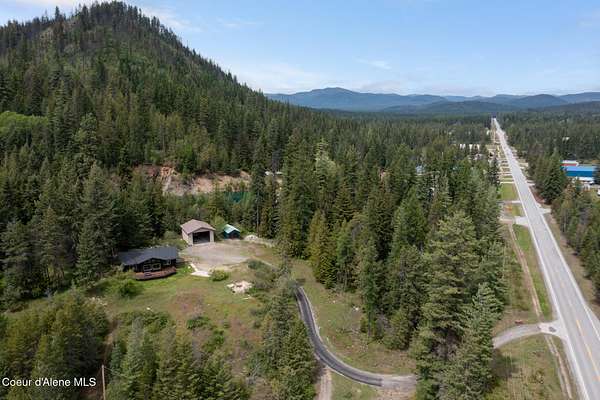 9.1 Acres of Residential Land with Home for Sale in Coolin, Idaho