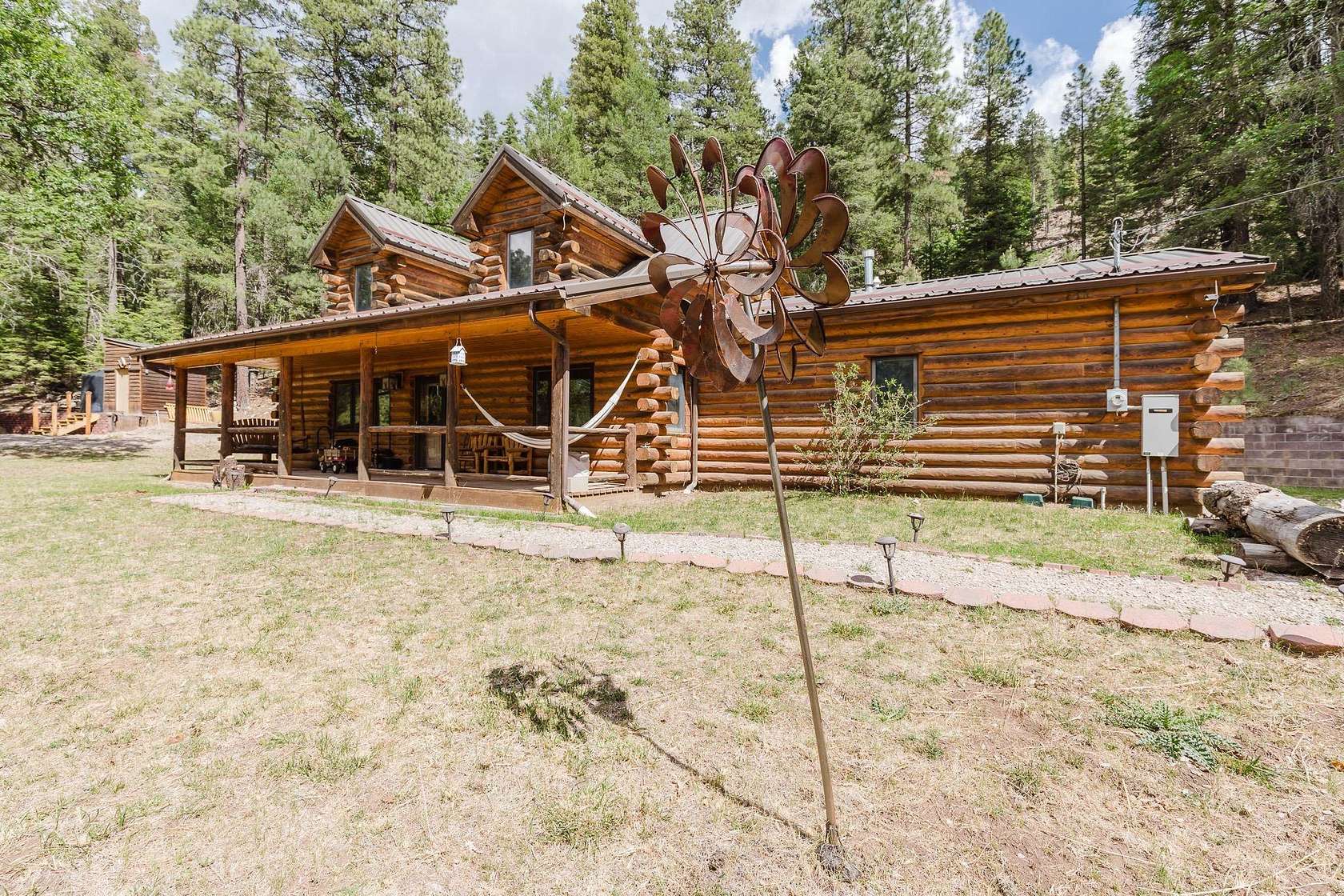 5 Acres of Residential Land with Home for Sale in Cloudcroft, New Mexico