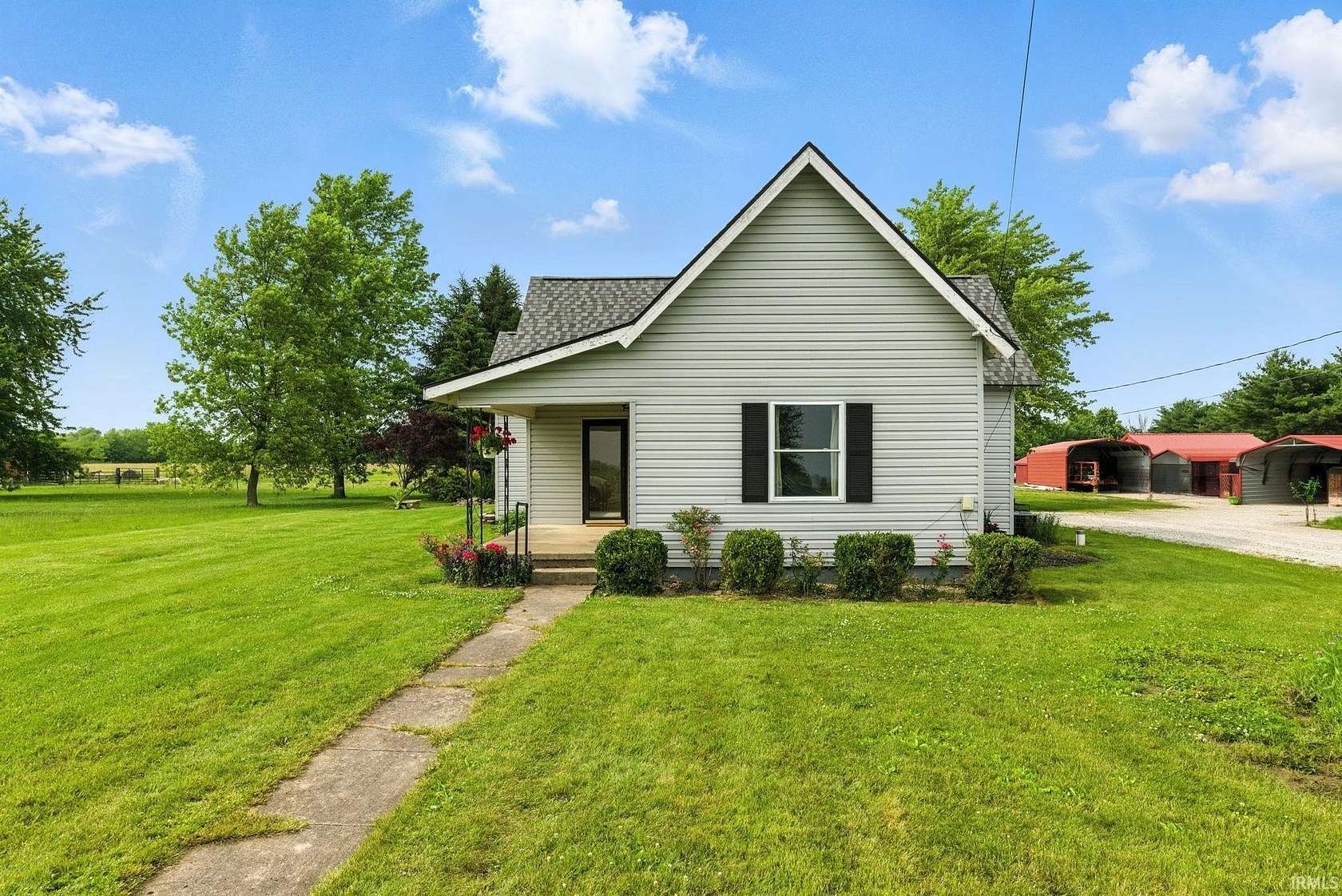 1.67 Acres of Residential Land with Home for Sale in Kirklin, Indiana