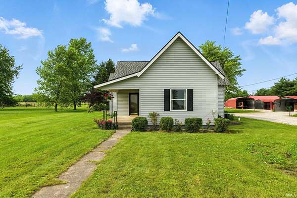 1.67 Acres of Residential Land with Home for Sale in Kirklin, Indiana