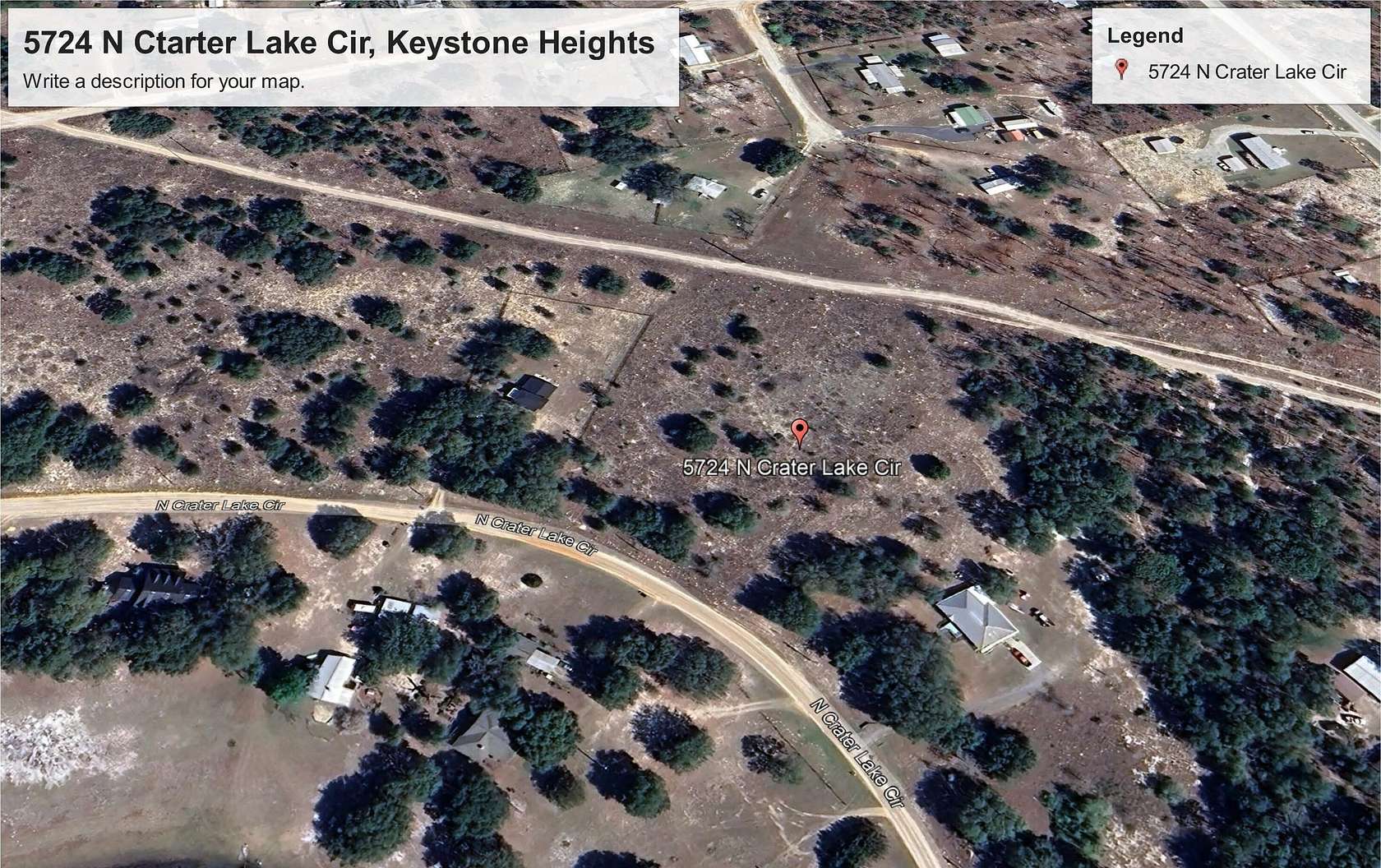 1.15 Acres of Residential Land for Sale in Keystone Heights, Florida