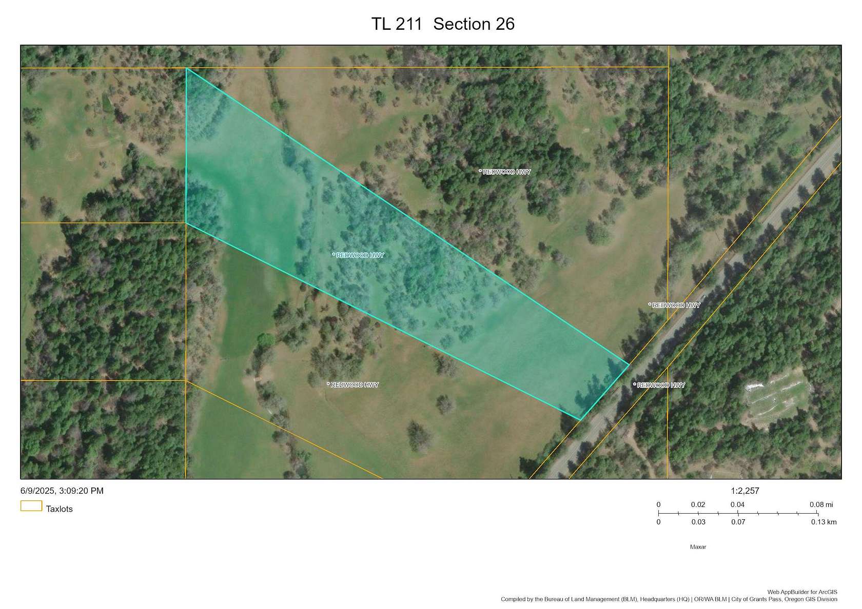 8.17 Acres of Residential Land for Sale in Selma, Oregon