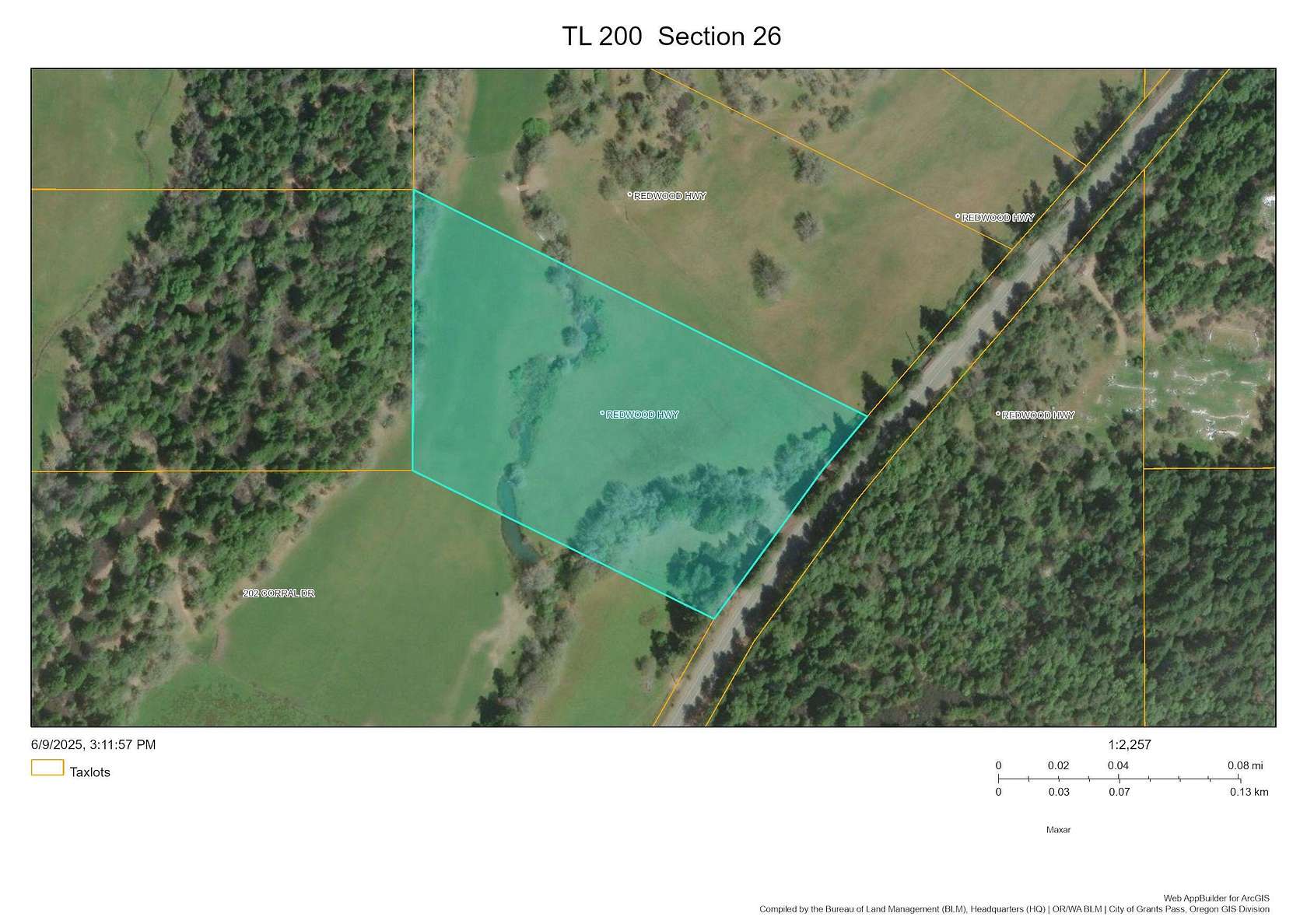 7.42 Acres of Residential Land for Sale in Selma, Oregon