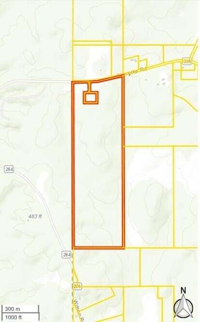 115 Acres of Land for Sale in Thaxton, Mississippi