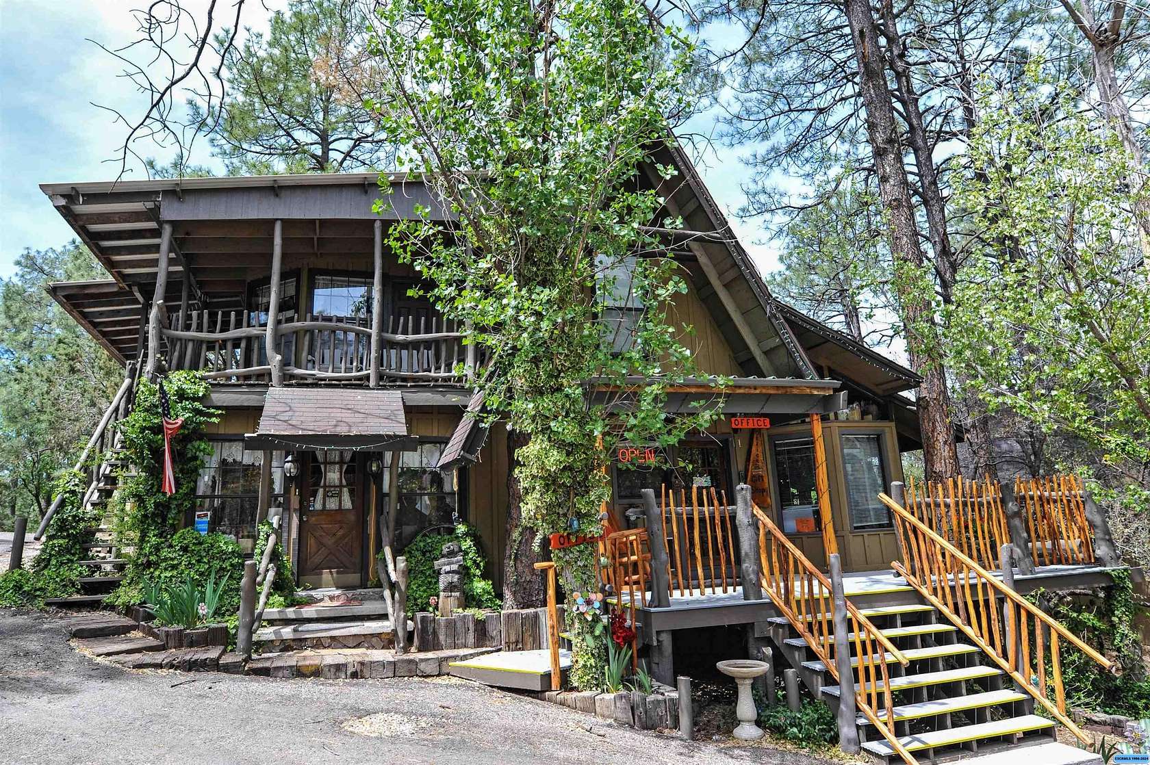 4.6 Acres of Residential Land with Home for Sale in Pinos Altos, New Mexico