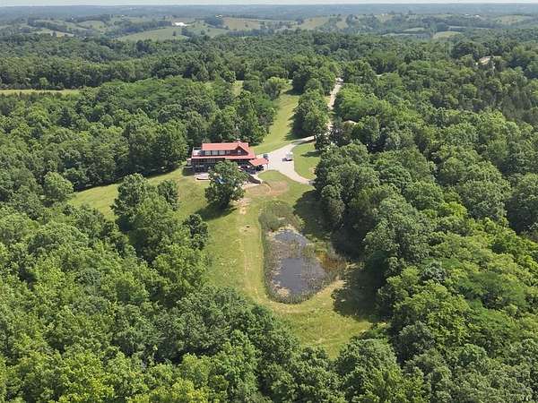 165 Acres of Recreational Land with Home for Sale in Mount Olivet, Kentucky