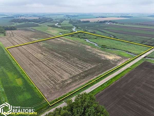 40 Acres of Recreational Land & Farm for Sale in Kensett, Iowa