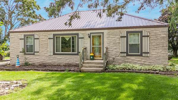 12.2 Acres of Land with Home for Sale in Hortonville, Wisconsin