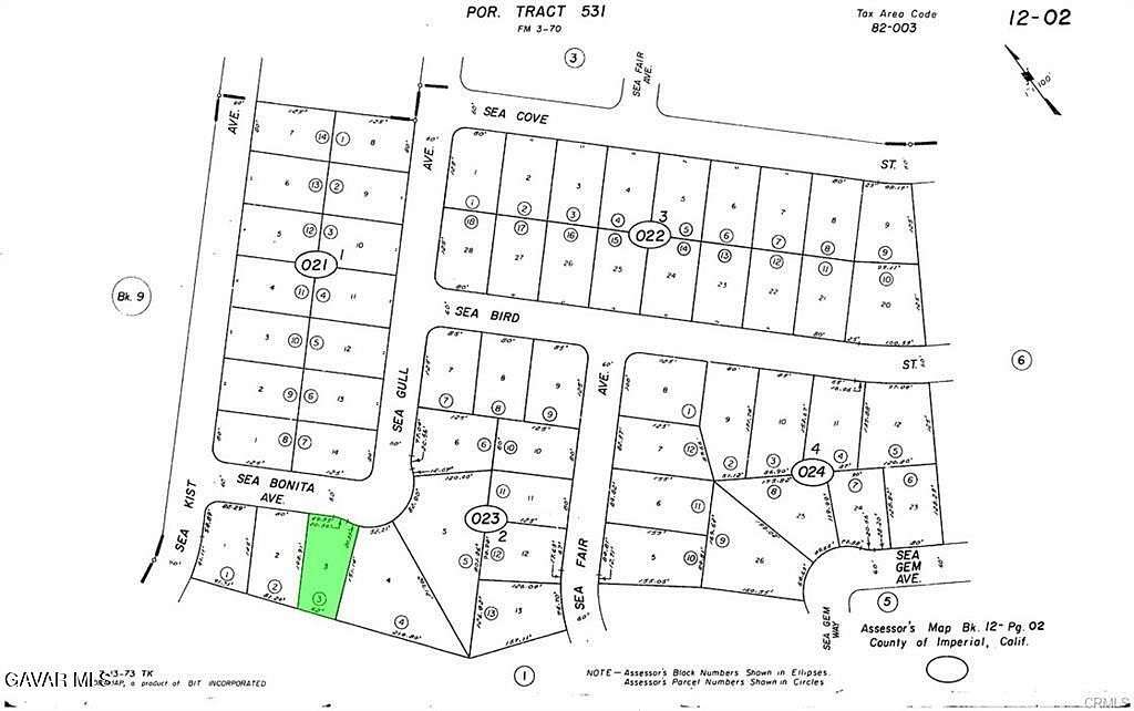 0.25 Acres of Residential Land for Sale in Salton City, California