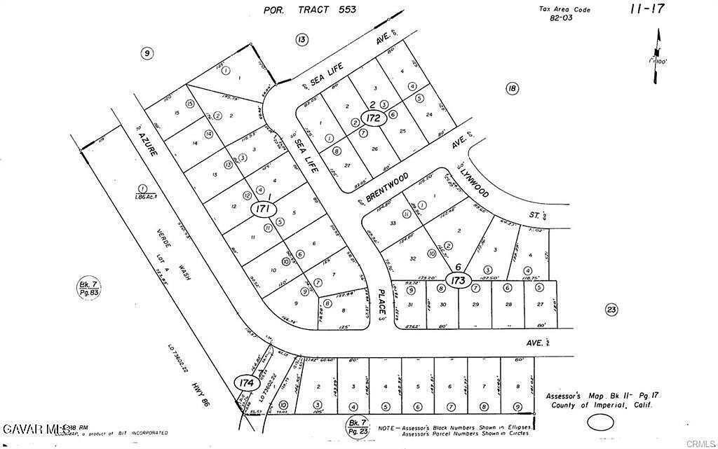 0.23 Acres of Residential Land for Sale in Salton City, California