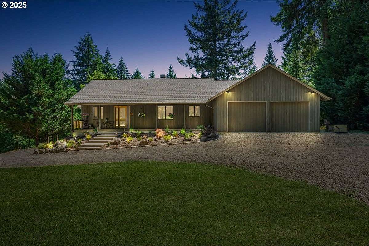 9.6 Acres of Residential Land with Home for Sale in Banks, Oregon