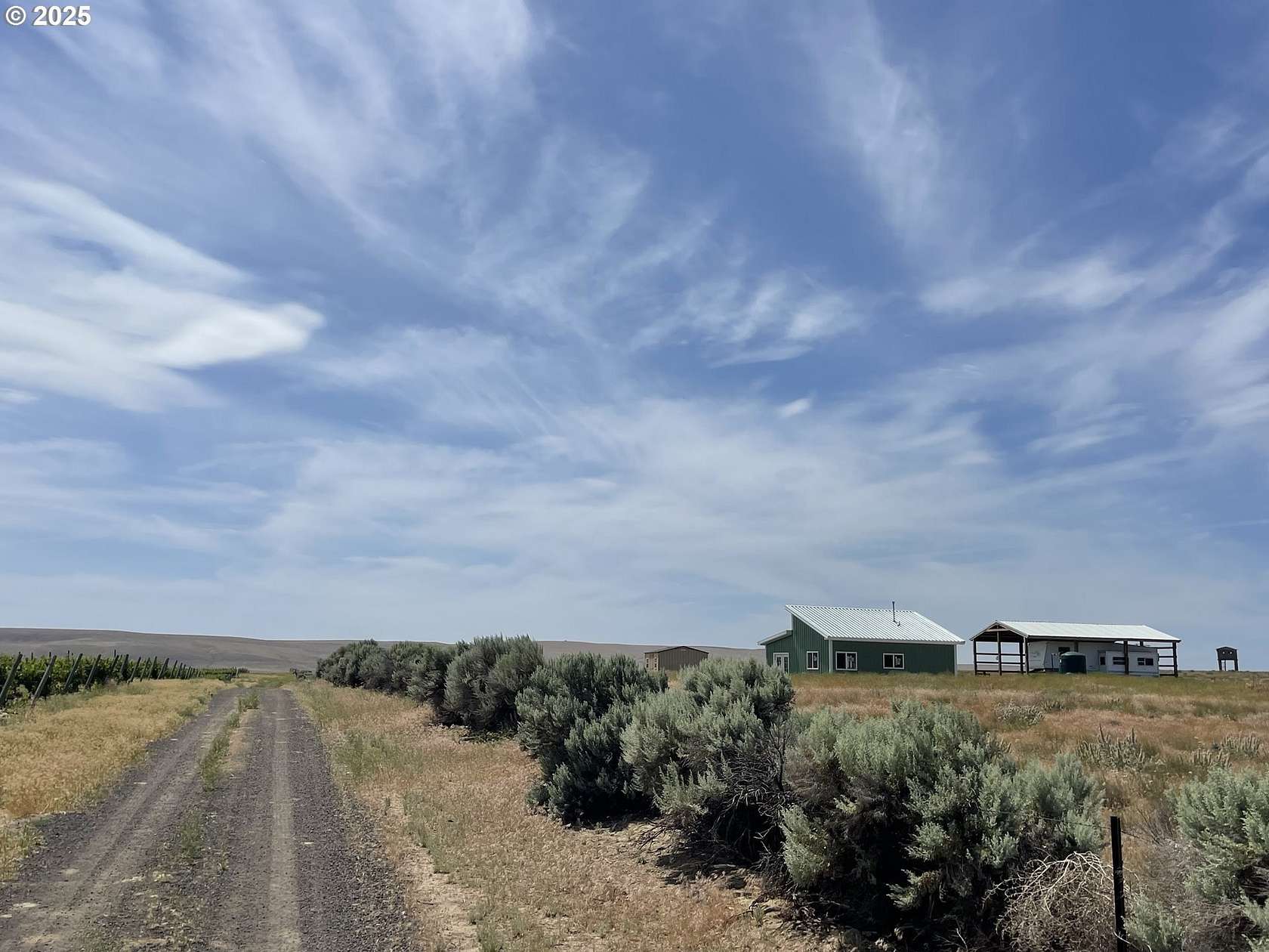 20 Acres of Recreational Land with Home for Sale in Bickleton, Washington