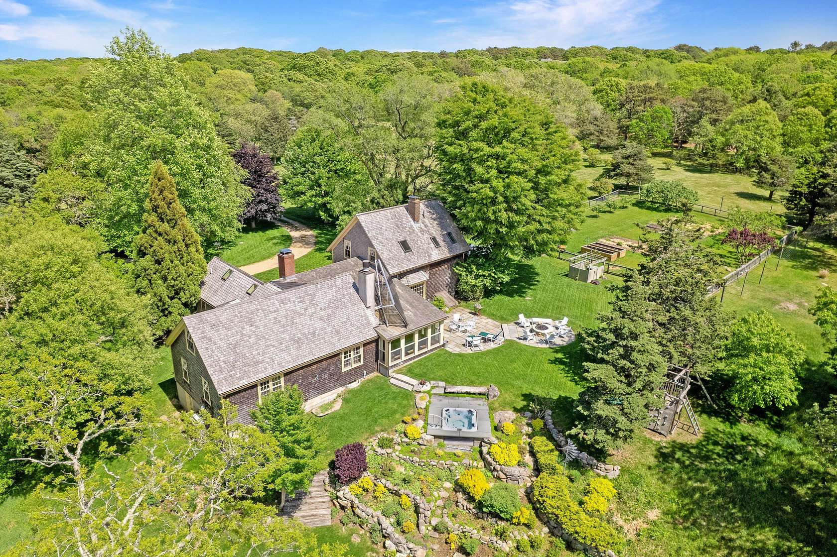 13.7 Acres of Land with Home for Sale in Chilmark, Massachusetts