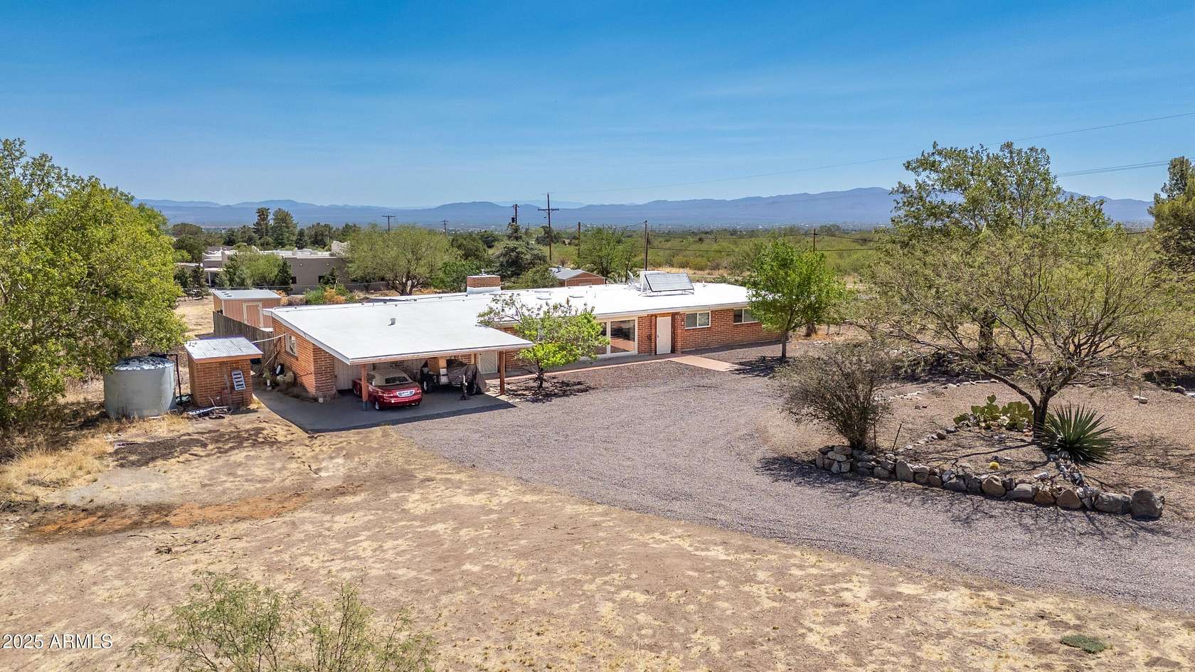 2 Acres of Residential Land with Home for Sale in Sierra Vista, Arizona