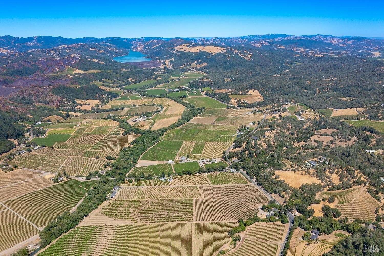 29 Acres of Land with Home for Sale in Healdsburg, California