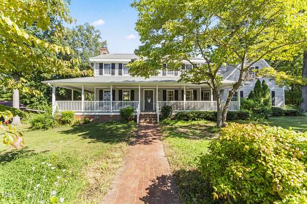 6.79 Acres of Residential Land with Home for Sale in Hurdle Mills, North Carolina